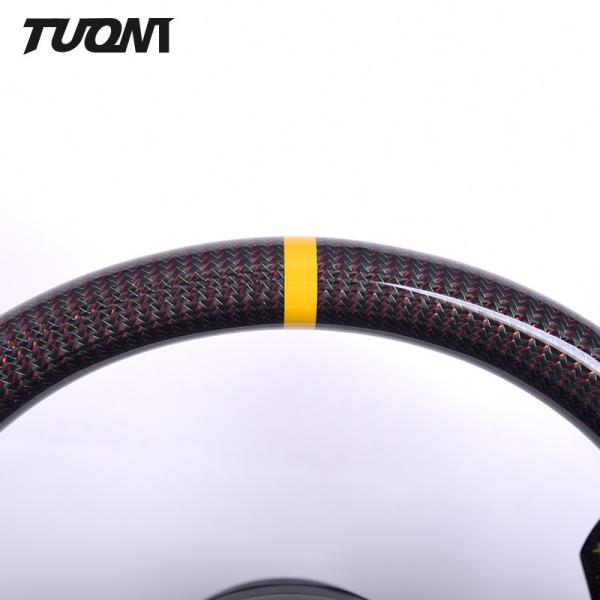 Special Red Carbon Fiber Mercedes Benz Steering Wheel PU Leather OEM