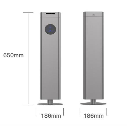 HOMEFISH Hotel Lobby 1500ml Waterless Oil Aroma Diffuser Tower Scent Diffuser