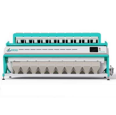 Máquina de classificação a rendimento elevado azul da semente com câmera do CCD
