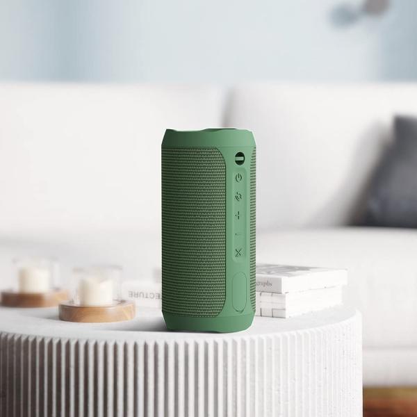 Peso leve impermeável exterior do orador de IPX7 Bluetooth com o entalhe do TF das luzes do RGB