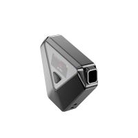 Analisador de Respiração de Álcool sem Contato ABS Preto Equipamento de Teste de Respiração de Álcool