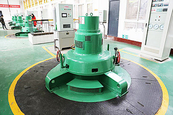 Kaplan Hydro Turbine Generator with Stainless Steel Blades, Up To 95% Efficiency, and Variable Flowrate for Hydroelectric Power