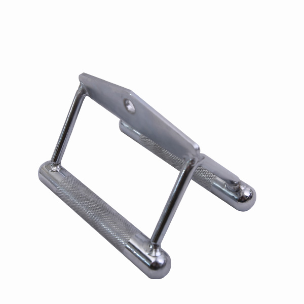 14*10.5cm Gym Fitness Accessories V Shape Rubber Grip Handles