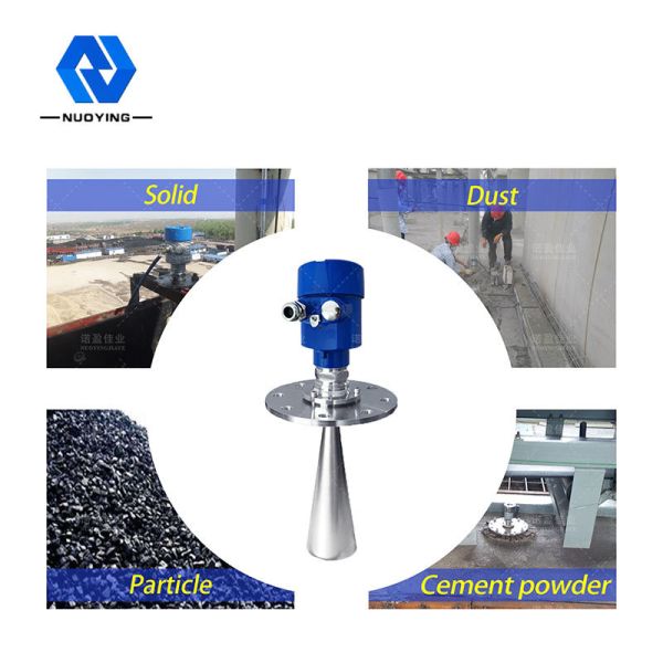 316L 3W Radar Level Transmitter 30m 24V DC Solids Monitoring