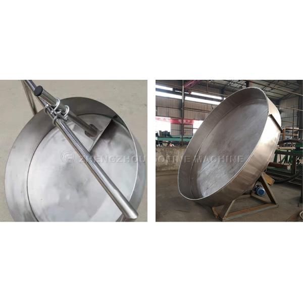 Granulador pequeño de ceramcita regulable manualmente controlado por PLC