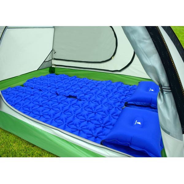 1 Person 8.8lbs 20D Nylon Inflatable Camping Mat
