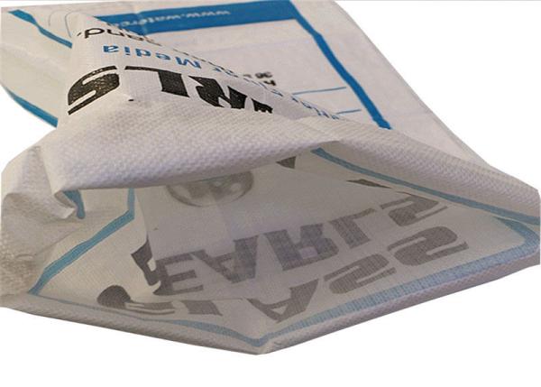 Bopp Laminated 25 Kg Polypropylene Woven Rice Bags Packaging Double Stitched