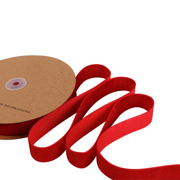 Organza Ribbon Velvet Webbing Uma necessidade para decorações de caixa de presentes e pacotes de festas