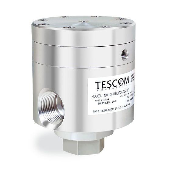 TESCOM DH & DHF Series Single Stage High Flow Regulators For Industrial Gas Systems