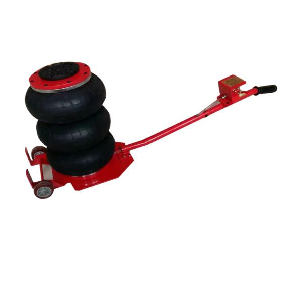 Low Profile Triple Bag 3.5 Ton Air Powered Car Jack