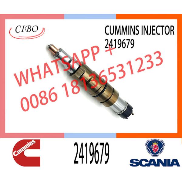 Common rail injector fuel injecto 2057401 2031836 2419679 2872289 for ISZ13 Excavator DC09 DC16 DC13