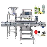 Máquina de fecho de garrafas de vidro para garrafas de corpo de gel cosmético para garrafas de spray para máquinas industriais