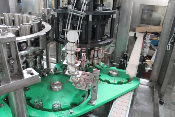 Olive Oil / Engine Oil / Sauce Filling Machine , Sauce Bottle Filler For Glass Bottle