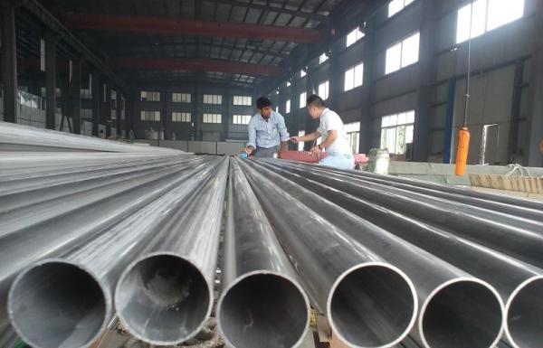 Pickled Boiler Welded Stainless Steel Heat Exchanger Tube SS201 SS304 SS304L SS316L