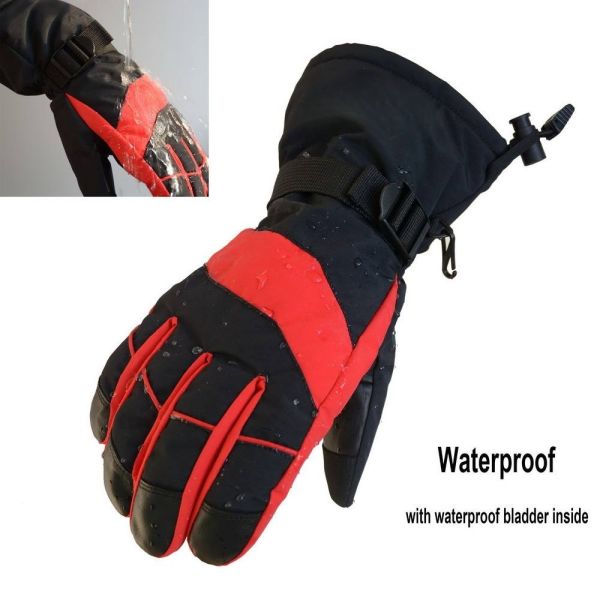 Non Slip Thermal Gloves for Autumn Cycling Skiing Touch Weight Lifting Outdoor Sports Windproof Waterproof UV Protection