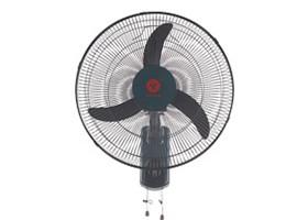 Adjustable Tilt 16 Inch Wall Hanging Fan , 90 Degree Decorative Wall Mounted Fans