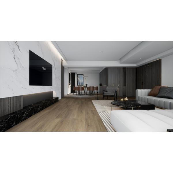 Дуб GKBM DG-W50012B противобактериологической термоизоляции комнаты прожития настила 4mm SPC Recyclable серебряный