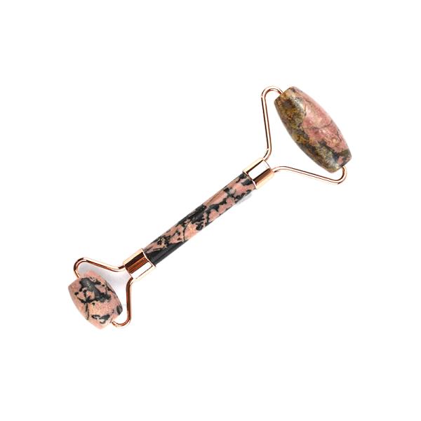 Massage Tools 2024 Face Massage Equipment Rhodonite Face Roller Guasha Massager Anti Aging Massage Gua Sha Tool