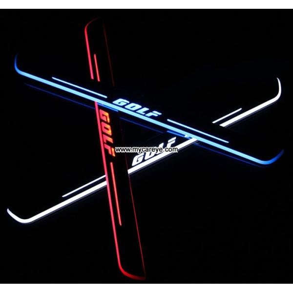 Volkswagen VW Golf Water proof Welcome pedal auto light sill door pedal
