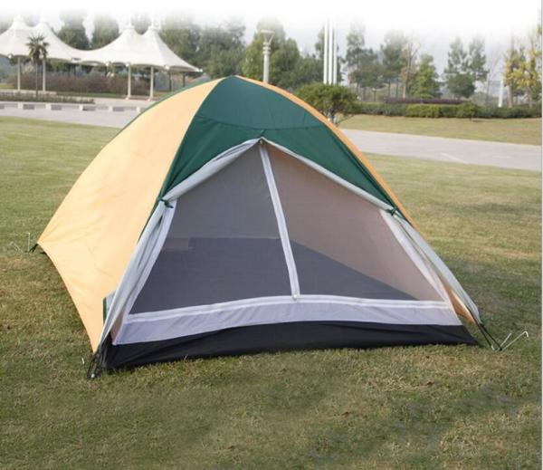 Double Layer Backpacking Tent, Freestanding Waterproof Lightweight Tent for Outdoor Sports Camping Hiking Travel Beach