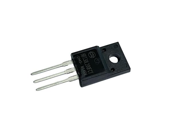 Ultra Low VF 30A 200V HBT30L200FCT TO-220F Schottky For Wireless Communications