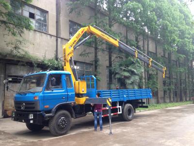 o caminhão de 6.3t 140kw montou o guindaste telescópico SQ6.3ZK3Q
