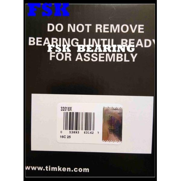 High Torque 32018X , 2007118 E Taper Bearing Metallurgical Bearing Single Row