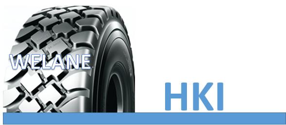 HK1 Al L- Steel Radial Truck Tires , 10km / H Load Capacity Double Road Tires
