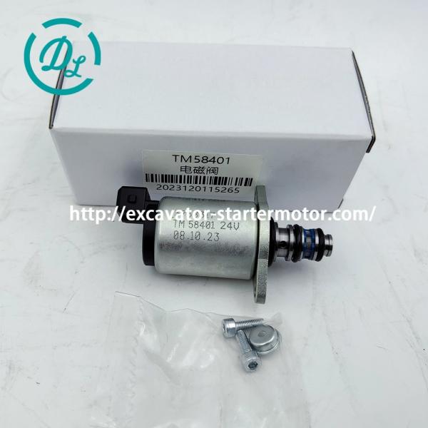 EexcavaStart 3768317 Parker 24V Solenoid Valve for Excavator
