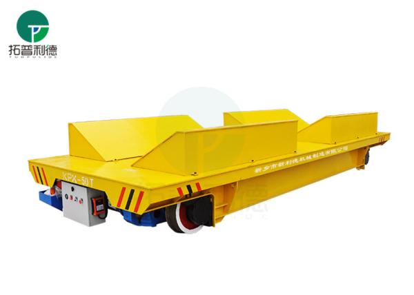 25MT Anti-high Temperature Paper Making Industry Railway Die Plant Coil Transfer Wagon