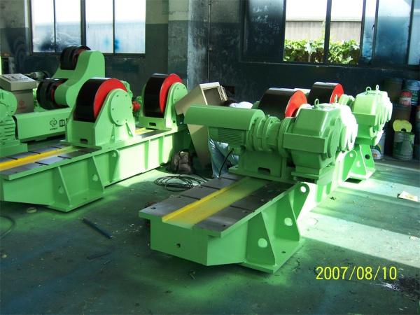 Boil Fabricating Vessel Turning Rolls , 6-60m/H Pipe Welding Equipment