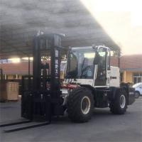 3.5 Ton 3 Ton 3000 Kg Off Road Fork Truck 4x4 4wd Diesel Rough Terrain Forklift Com Cab / Epa