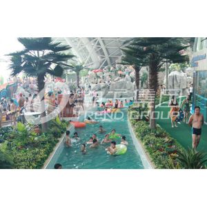 Глубина ширины 1м бассейна 3м-6м реки материального аквапарк воздуходувки воздуха ленивая/подгоняла водные горки