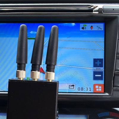 Handheld GPS Signal Jammer Cell Phone Blocker 3 Antenna Durable For GSM