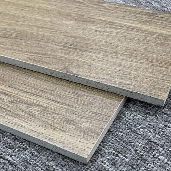 Anti Slip Rough Surface Oak Imitation Wooden Tiles 150*900mm For Living Room