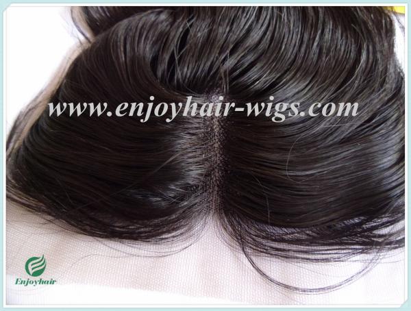 Lace top closure 4''x4'' ,malaysian virgin hair natural color body wave 10''-24''length