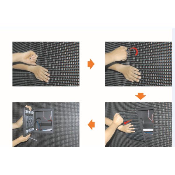 Outdoor P8 40x40 Front Service LED Display Module with 320*320 Resolution and Datasheet