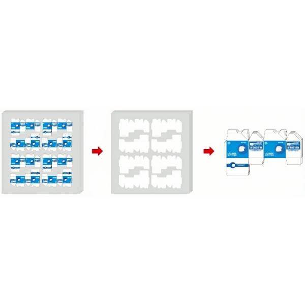 SJG-1080 Semi-Automatic Blanking Machine For Packaging