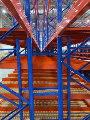 Industrial Adjustable Lane Gravity Racking System With Interchangeable Roller