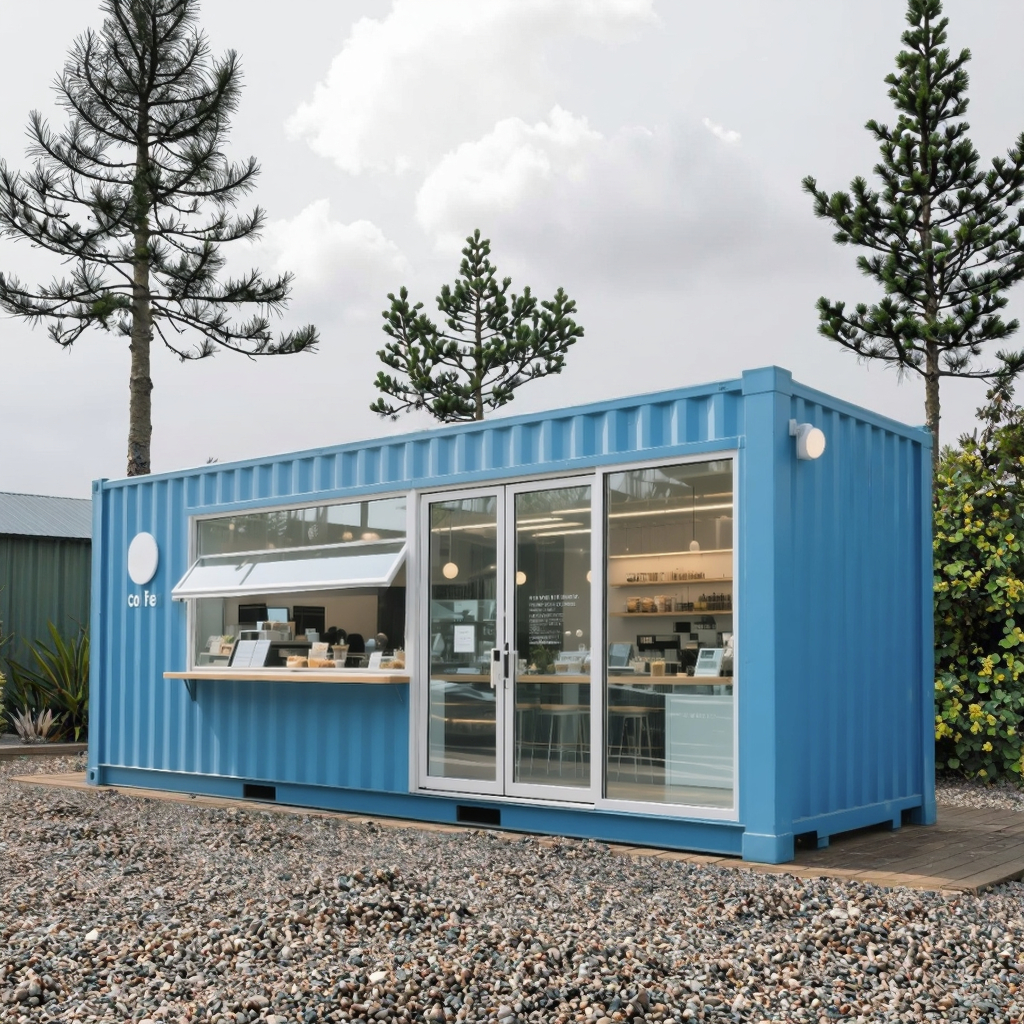 Luxury Modern Portable Container House Expandable 2-Bed Mobile Shipping Wooden & Steel Construction Extendable Sandwich Panel