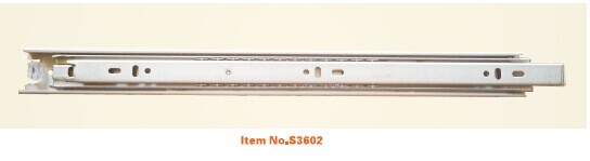 S3602   36MM Width Full Extension Stainless Steel Ball Bearing Slide