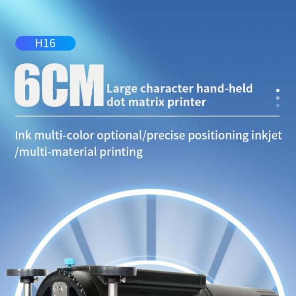 Portable Handheld Tube Printer for Steel Pipe Cement Aluminum Profile Sheet Printing