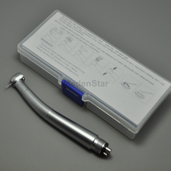 Stainless Bearing High Speed Dental Handpiece 0.20MPa - 0.25MPa Working Air Pressure