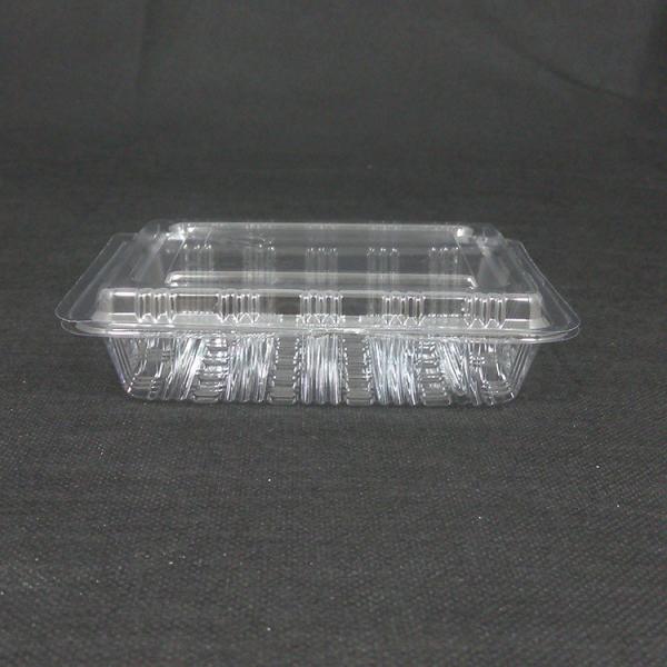 cake plastic box or fruit pastry disposable plastic box disposable transparent food box for supermarket or