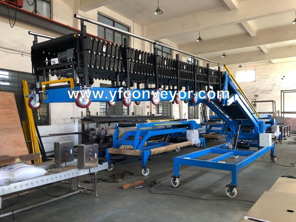 Adjustable Truck Loading Belt Conveyor,Telescopic Conveyor System