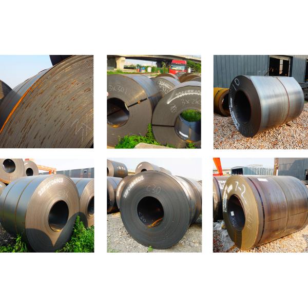 Jis duro lleno G3141 laminó bobinas laminadas en caliente del acero de carbono