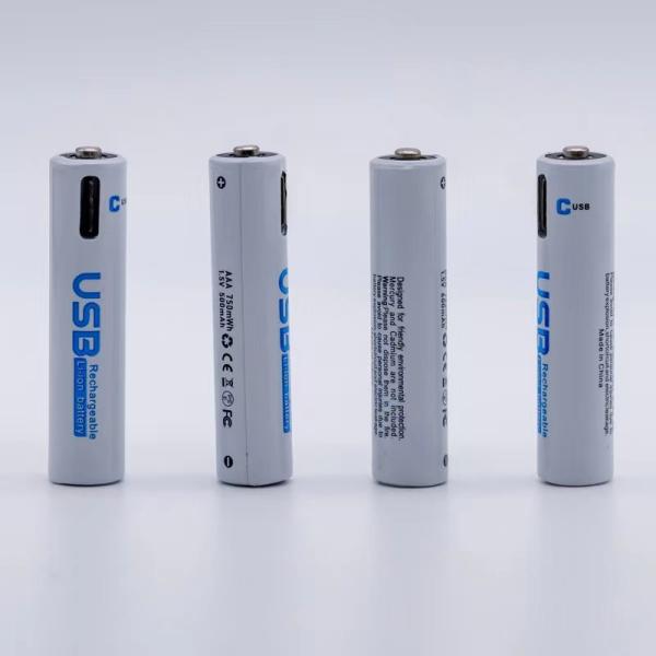 1.5V/500mAh Type C зарядная литий-ионная батарея 9g с 95% скоростью преобразования