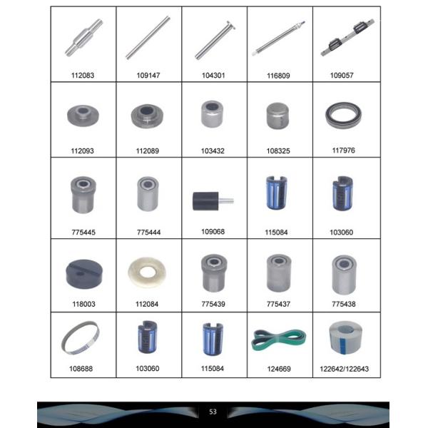 Auto Cutter Spare Parts PN: 128504 Knife Fix Holder For Cutter Machine Vector IX9, mH8, M88, Q80