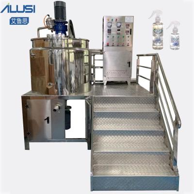5000L Stainless Steel Blender Mixer Industrial Mixing Tanks Liquid Soap Shampoo Detergent Making Machine