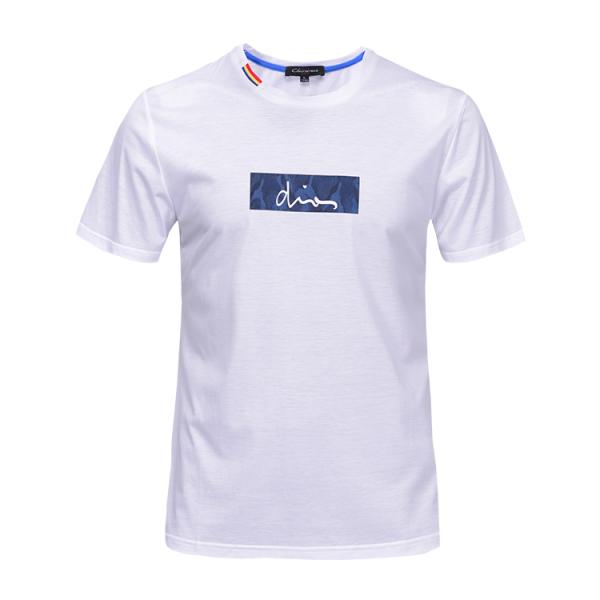 Streetwear Mens Trendy T Shirts Jersey Fabric Customized Color For Adults